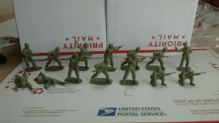 Ns511 Airfix 1/32 British Commando Plastic Army Men Soldiers Vintage Ww2 Wwii
