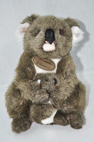 Yomiko Classics Koala Bear Mommy & Baby 10 " Plush Set Russ Stuffed Animals