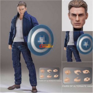 Nota Studio Captain America 1/12 Model For Marvel Legend 6 " Action Figure Toys