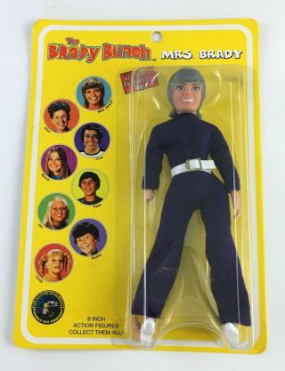 The Brady Bunch Mrs Brady Action Figure 8 " Classic Tv Toys Doll Show