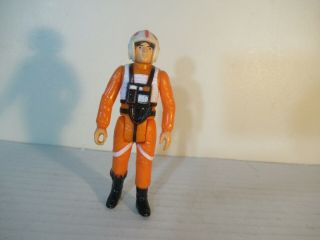 Star Wars Vintage Figure Luke Skywalker X - Wing Pilot Hong Kong