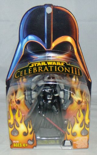 2005 Star Wars Celebration Iii 3.  75 " Darth Vader Action Figure