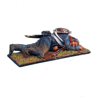 First Legion Nap0118 Guard Chasseur Laying Dead In Greatcoat Retired
