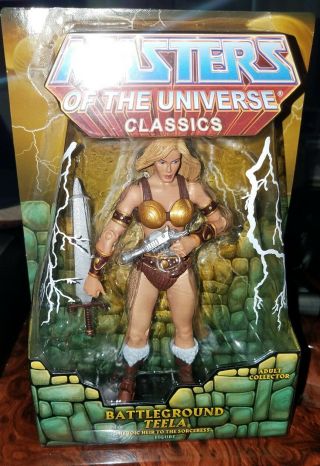 Heman Masters Of The Universe Classics Action Figure Battleground Teela