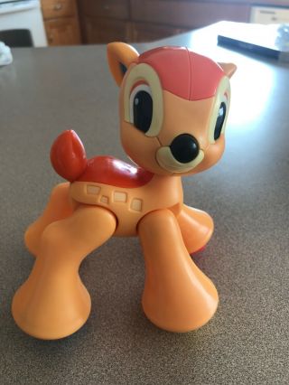 Fisher Price Animals Disney Bambi Baby Clicker Toy