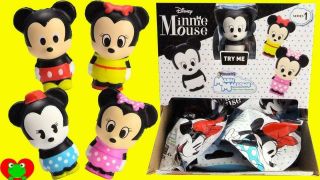 Mashems Mashmallows Minnie Mouse 4 - Pack Disney Series 1 Squeezable Basic Fun