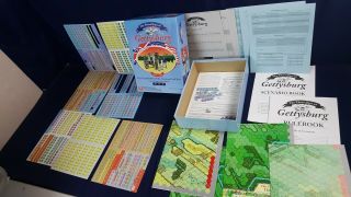 The Three Days Of Gettysburg Gmt Games 1995 98 Unpunched Complete Ln