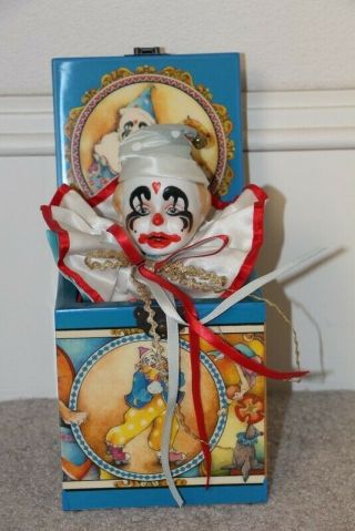 Vintage Willie The Clown Jack In The Box
