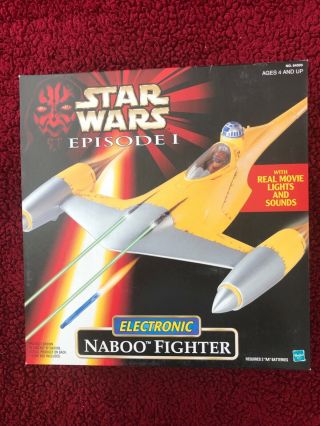 Star Wars Episode 1 Electronic Naboo Fighter