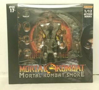 Storm Collectibles 7 " Mortal Kombat Nycc 2018 Excl.  " Smoke " Action Figure (nib)