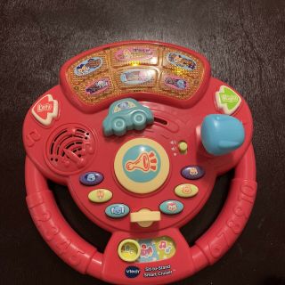 VTECH Learn and Discover Driver Steering Wheel Driving Toy Lights/Sounds 2
