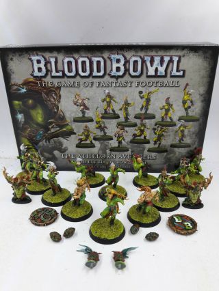 Games Workshop Warhammer Blood Bowl The Athelorn Avengers Team Incredible Paint