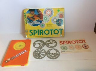 Vintage 1988 Kenner Spirotot Spirograph Kids Art Toy Game W/ Box