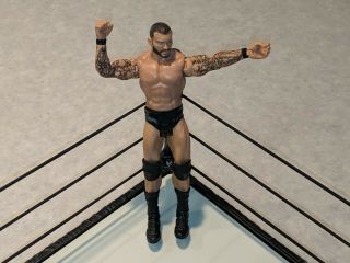 Randy Orton 2011 Mattel Wwe Wrestling Figure Black/gray Trunks / Tattoos Rko