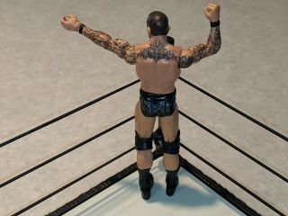 RANDY ORTON 2011 Mattel WWE Wrestling Figure Black/Gray Trunks / Tattoos RKO 2