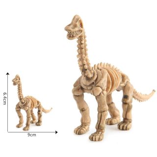 Assorted Dinosaur Prehistoric Fossil Skeleton Figures 12pcs Model Building Kits 3