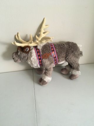 Disney Store Authentic Frozen 16 " Reindeer Plush Doll Toy - - Sven