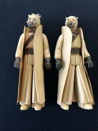 Two Vintage Kenner Star Wars 1977 - Sand People/tusken Raider