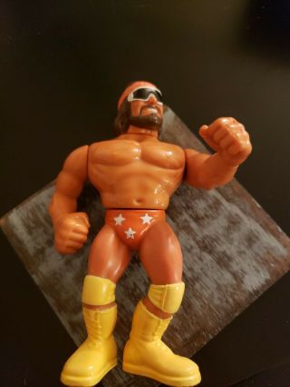 1990 Titan Sports Hasbro Wwf Macho Man Randy Savage Action Figure Wrestler