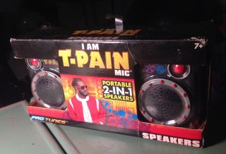 Pro Tunes I Am T - Pain Mic Speakers Collector Item