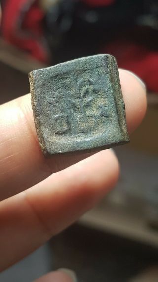 Ancient Taxila Uniface Coin Kushan Dynasty Indo Greek Islamic Mughal Sikh Medal