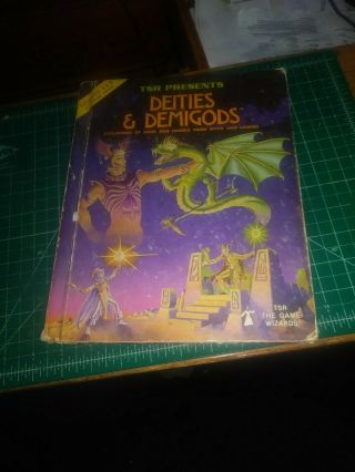 Ad&d 1st Ed Hardback - Deities & Demigods With Cthulhu (very Rare 144 Page Ed)