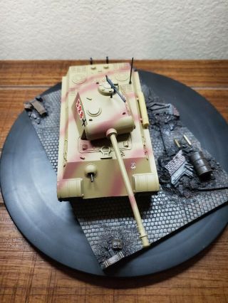 Solido German Panther Tank,  1:50 Die - Cast Metal.  Base Not.