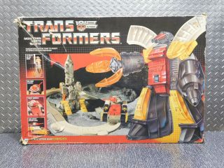 Vintage 1985 Omega Supreme Transformers Autobot Defense Base