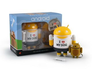 Android Mini Collectible 2016 Special Edition - I Love My Dog By Katherine Park