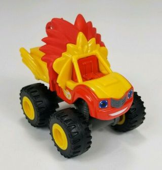 Nickelodeon Wild Wheels Mattel Blaze And The Monster Machines Lion Blaze Truck