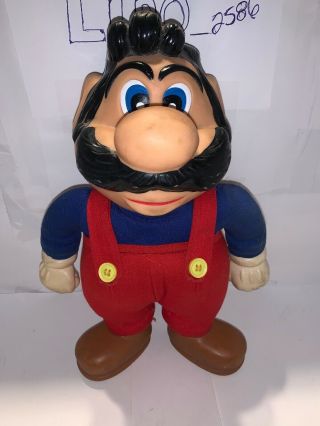 Vintage 1989 Applause Mario Bros Mario Plush Doll Toy Nintendo