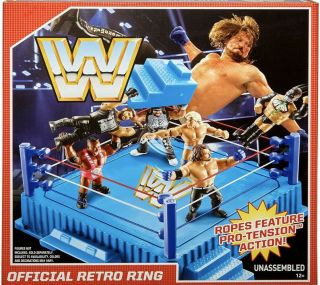 Wwe Official Mattel Retro Wrestling Ring
