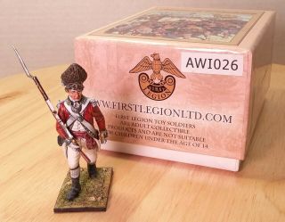 British 5th Foot Grenadier Company Officer Awi026 First Legion Amer.  Revolution