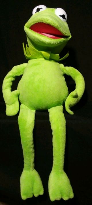 Disney Store (no tag) Muppets 19” Plush Kermit The Frog Stuffed Animal Toy 2