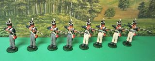 American Lead Model Soldiers,  Firing,  Circa 1815 54mm Size – Hand Painted