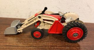 Vintage Corgi Toys No.  53 Massey Ferguson 65 Tractor With Shovel