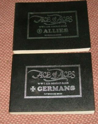 ACE of ACES - WW1 AIR COMBAT GAME - 1981 FIRST EDITION - 2 VOLUME SET 2