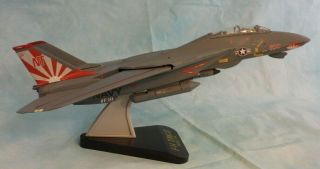 F - 14 Tomcat.  Navy.  Uss Independence.  1:48 Scale.  Diecast Metal.  W/ Stand C110119