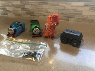 Tomy Big Loader Thomas The Train Non - Motorized Chassis Gray Plus Covers