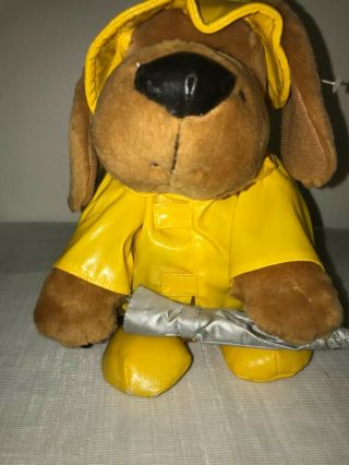 Beverly Hills Teddy Bear Company Animated Musical Plush Dog Singing In The Rain