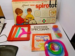 Vintage 1975 Spirotot - Drawing Toy For Young Children - Kenner No.  441