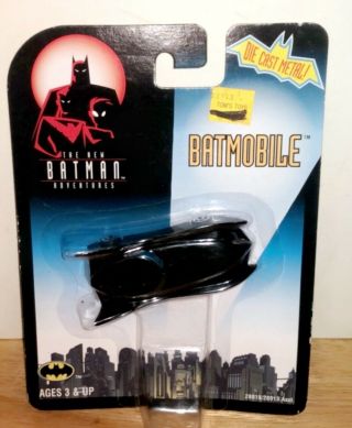 Vintage Batmobile Kenner Die Cast Metal 1997 The Batman Adventures A,