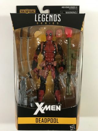 Marvel Legends Deadpool 6 " X - Men Juggernaut G1