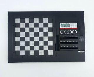 Vtg Saitek Kasparov GK 2000 Advanced Electronis Chess Computer w Risc Processor 3