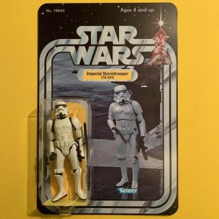 Star Wars - Imperial Stormtrooper (tk - 421) - 3.  75 " Vintage Style Custom Card Anh