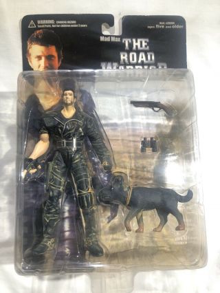 Mad Max The Road Warrior - Mad Max W/ Dog Action Figure - N2 Toys 2000 -