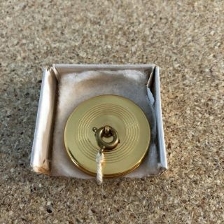 1950’s The Charmore Company Pocket Gold Plated Miniature Yo - Yo
