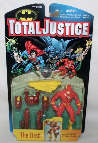 Dc Comics Batman Total Justice 1996 " The Flash " Action Figure
