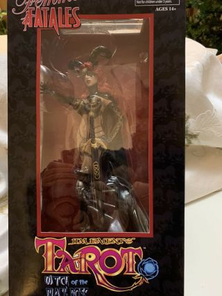 Femme Fatales: Tarot Witch Of The Black Rose Pvc Statue (2010)