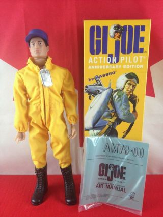 1964 - Gi Joe Canada - 2020 Gi Joe Action Pilot Air Force Figure & Box